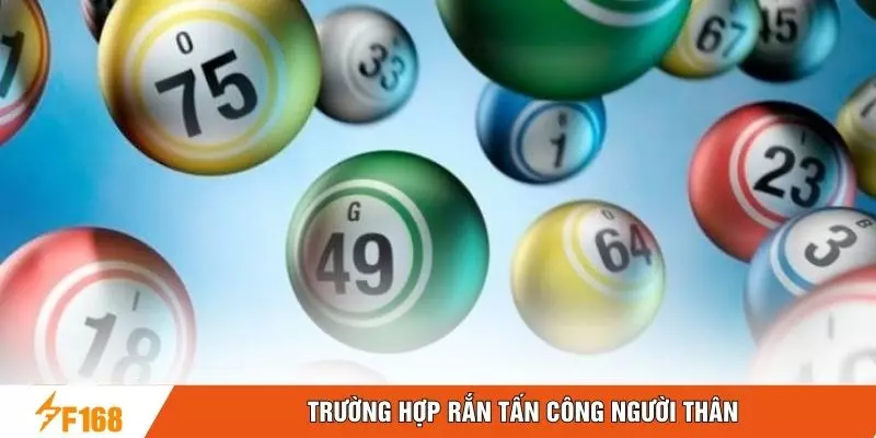 Trường hợp rắn tấn công người thân